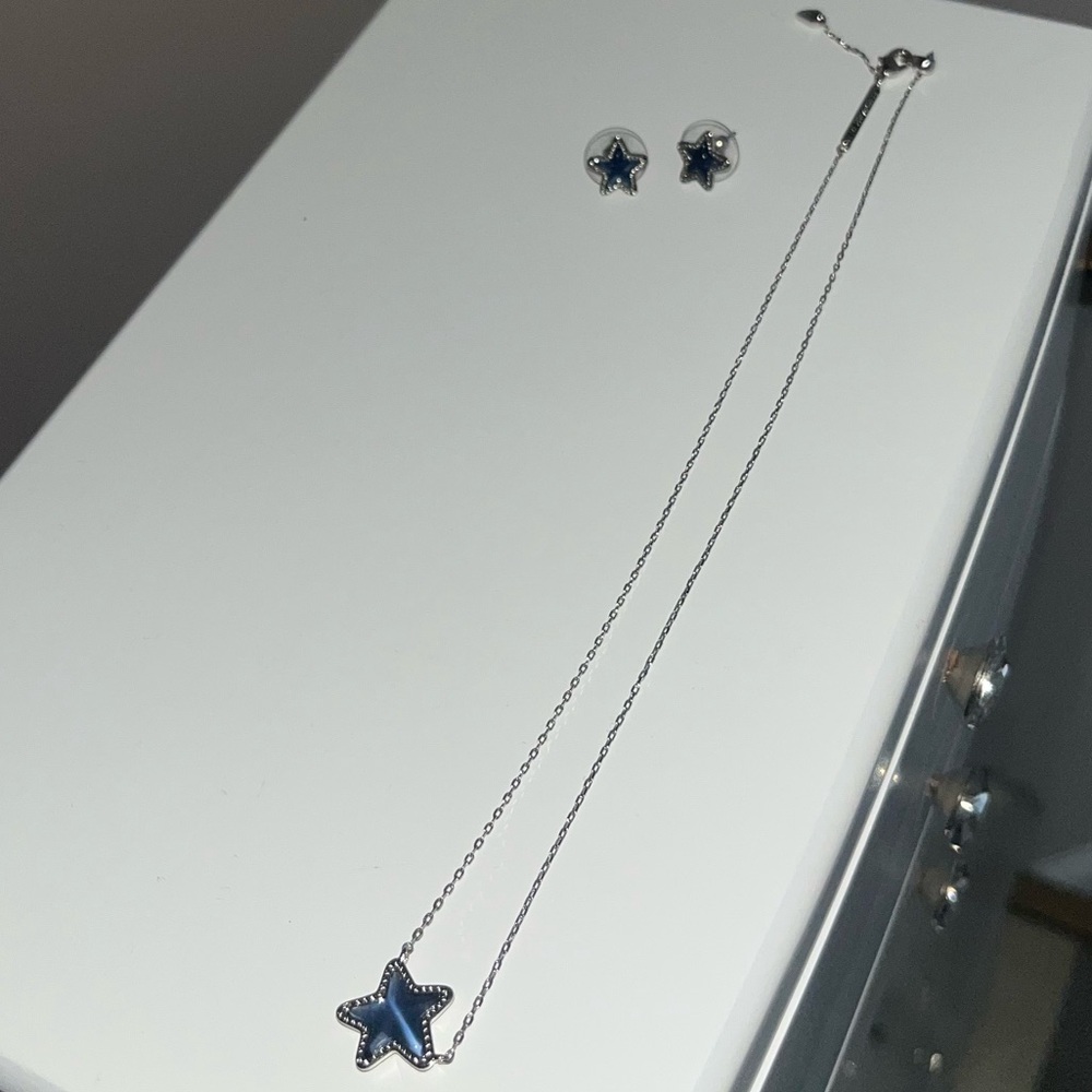 Kendra Scott Jae Star Necklace & Earring Set